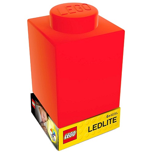 Lego Siliconee Brick Night Red Led
