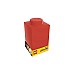 Lego Siliconee Brick Night Red Led