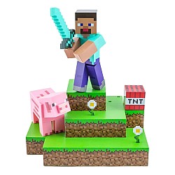 Lampa Minecraft Diorama