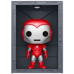 Pop Deluxe Marvel Hall Of Armor Iron Man Model 8 Silver Centurion Mettalic