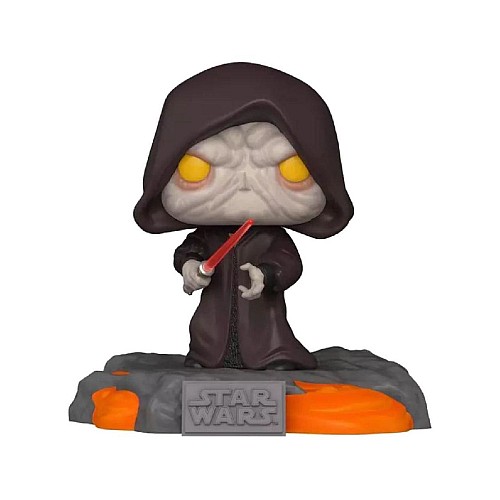 Pop Deluxe Star Wars Sith Red Saber Series V1 Darth Sidious Glows In The Dark