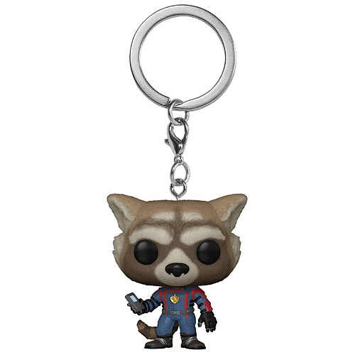 Funko Pocket Pop Marvel Guardians Of The Galaxy Volume 3 Rocket Bobble-head