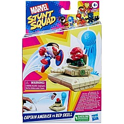 Set Marvel Stunt Squad Captain America Vs Red Skull Fantasy Scene (f7064)