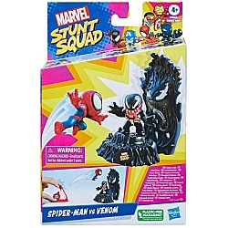 Set Marvel Stunt Squad Spider-man Vs Venom Fantasy Scene (f7068)
