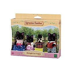 Sylvanian Families Midnight Cat Family 5530