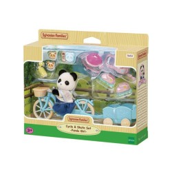 Set Sylvanian Families Cycle & Skate Panda Girl (5652)