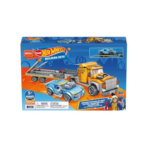 Set Hot Wheels Building Twinduction Hauler (gyg66)