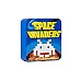 Lampa Space Invaders 3d