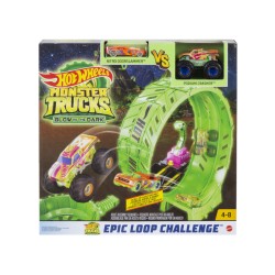 Set Monster Trucks Glow In The Darktm Epic Loop Challenge (hbn02)