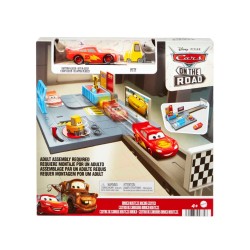 Pixar Cars On The Road Dinoco Rusteze Racing Center (hgv69)