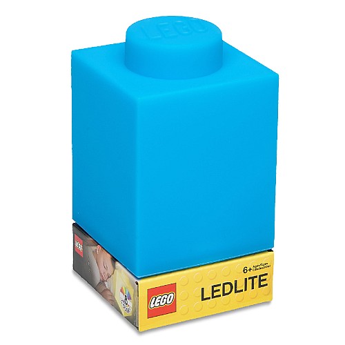 Lampa Lego Siliconee Brick Night Blue Led