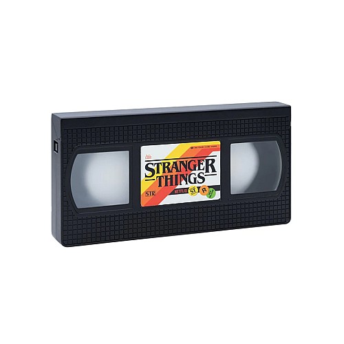 Lampa Stranger Things Vhs Logo