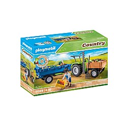 Tractor Playmobil & Trailer (71249)