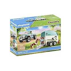 Vehocul Playmobil & Pony Trailer (70511)