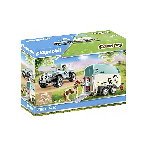 Vehocul Playmobil & Pony Trailer (70511)