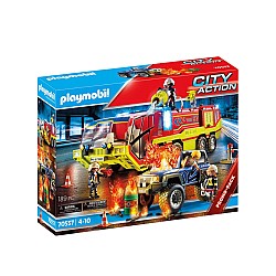 Vehicle Playmobil Fire Engine With Truck (70557)