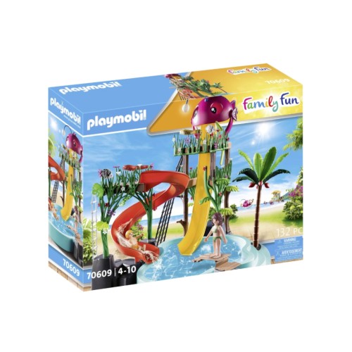 Set Playmobil Aqua Park With Slide (70609)