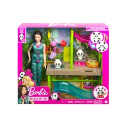 Doll Barbie Panda Care & Rescue (hkt77)