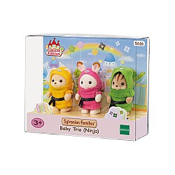 Figurine Sylvanian Families Baby Trio (ninja) (5616)