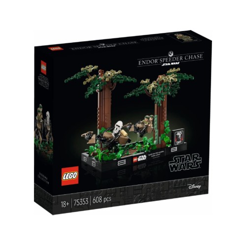 Lego Star Wars Endortm Speeder Chase Diorama (75353)
