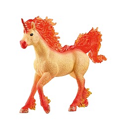 Schleich Bayala Elementa Fire Unicorn Stallion 70756