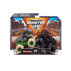 Monster Jam 1:64 Grave Digger Vs Soldier Fortune Black