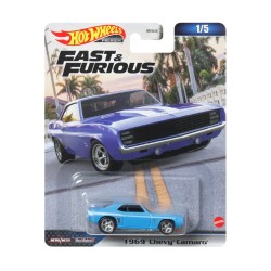 Vehicle Hot Wheels Fast Furious 1969 Chevrolet Camaro (hkd24)