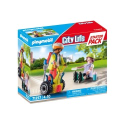 Set Playmobil Rescue With Balance Racer (71257)