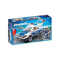 Vehicle Playmobil City Action Squad Car With Lights & Sound (6920)