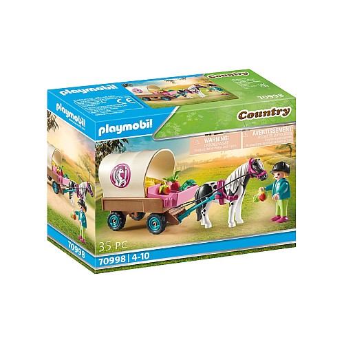 Set Playmobil Pony Wagon (70998)