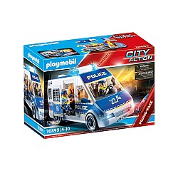 Vehicle Playmobil Police Van With Lights & Sound (70899)