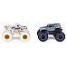 Monster Jam 1:64 Gears Blue Thunder & Galaxies Grave Digger Monster Jam 1:64 Gears Blue Thunder & Galaxies Grave Digger