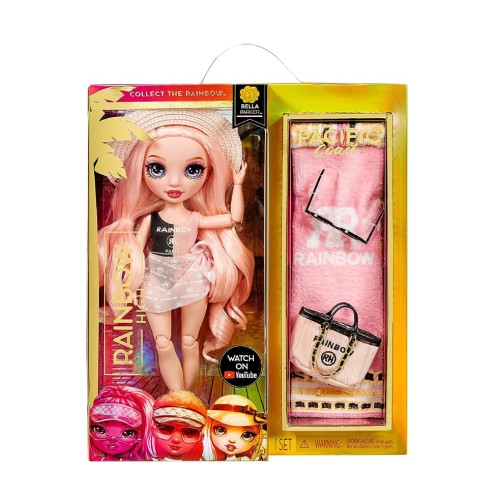 Doll Rainbow High Pacific Coast Bella Parker (pink) Koukla (578352eucg)
