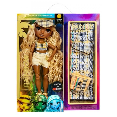 Doll Rainbow High Pacific Coast Harper Dune (sand) Koukla (578376eucg)
