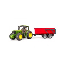 Bruder John Deere 6920 With Tipping Trailer Red (br2057)