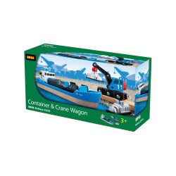 Set Brio Freight Ship & Crane (33534)