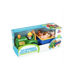 Tractor Happy Baby Farm With Trailer (502038)