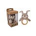 Plus Filibabba Rattle With Siliconee Teether Henny The Hare (fi-02235)