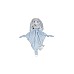 Plus My Teddy Comforter Blue Bunny (28-nsbk)