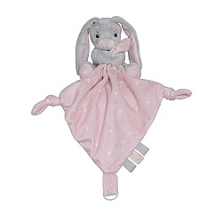 Plus My Teddy Comforter Rosa Bunny (28-nspk)