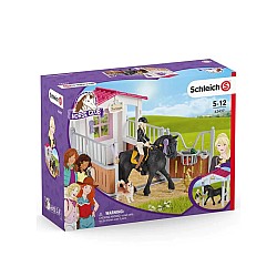Set Schleich Horse Box With Horse Club Tori & Princess (42437)