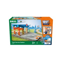 Set Brio Smart Tech Sound Train Service Station (33975)