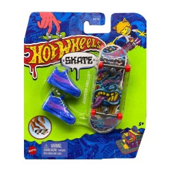 Set Hot Wheels Skate - Dumpster Dweller Challenge Accepted Fingerboard Set (hng44)