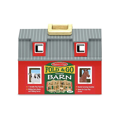 Melissa & Doug - Fold And Go Barn (13700)