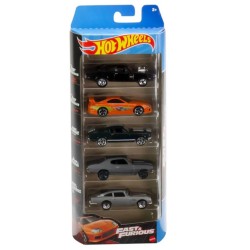 Set Hot Wheels - Fast Furious (set Of 5) (hly70)