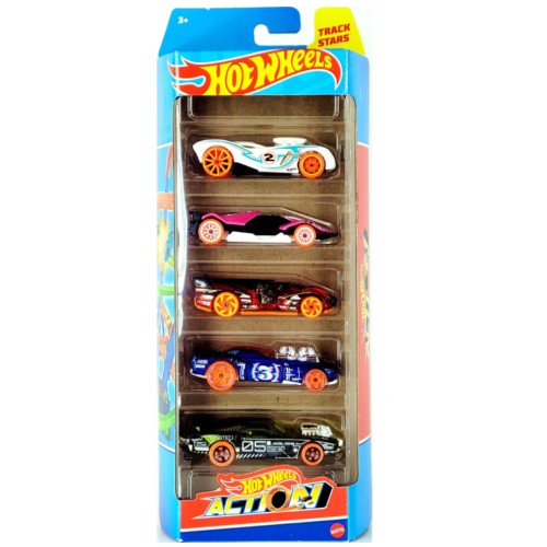 Set Hot Wheels - Action (set Of 5) (hly66)