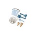 Dantoy - Bucket Set W. Ice Cream Cones - Blue (4802) Dantoy - Bucket Set W. Ice Cream Cones - Blue (4802)