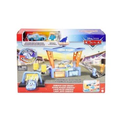 Set Disney Cars Color Changers Dinoco Car Wash (gtk91)