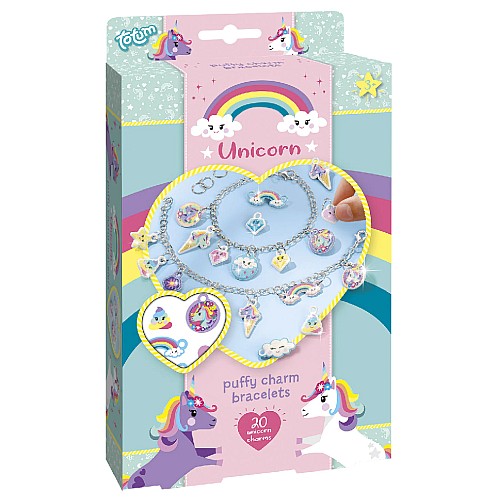 Totum Unicorn Puffy Charm Bracelets (68160)