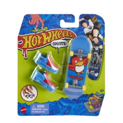 Set Hot Wheels Skate Fingerboard And Shoes Tony Hawk - Chirping Trickster (hgt53)